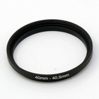 Metal 40mm-40 5mm Step Up Filter Ring F  40mm Male To 40 5mm Female Lens Adapter
