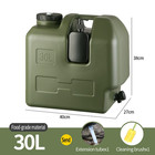 Camping Shower With 8-gallon Water Jug With Hand Sanitizer Bottle 6000mah Shower
