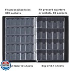 Mudor Pressed Penny Collecting Book  Souvenir Penny Book Holds 380 Coins  Pre