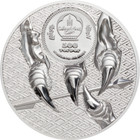 2020 Mongolia 500 Togrog Majestic Eagle 1 Oz Silver Proof High Relief Coin