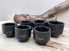 6pcs 1  Drive Sae Jumbo Deep Shallow Impact Socket Set 3-1 4  - 4  Cr-mo Sockets