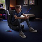 Video Gaming Floor Rocker Chair  Built-in Audio  Foldable  For Gamers  Bedroom 