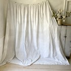 French Country Interior French Large White Antique French Curtain Drape Textile