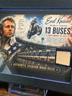 Evel Knievel Wembley Stadium 13 Buses Authentic Stadium Wood Relic Display