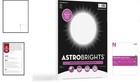 Superior Bright White Cardstock 8 5  X 11   75 Sheets  Perfect For Printer Use