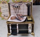 Vtg  Oma s  Kitchen Schopper Tin Toy Stove New Open Box With Pots   Pans Germany