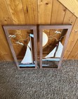 Vintage  Mid Century Metal Nautical Set Of Decorative Wall Hanging Pieces