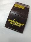 Manhattan East Apartment Hotels New York Vintage Matchbook Cover