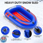 Raxurt Inflatable Snow Sled  Heavy Duty Snow Tube With Sturdy Han