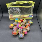 2005 Vtg Fisher Price Roll-a-rounds Balls Lot Of 17 W bag Peek A Boo Toy