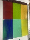 Stained Glass Sheets  8   x 4    Lot Of  6 Mixed Pieces  Pics Like  U Get