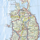 Japan Map  national Geographic Adventure Map  3023 