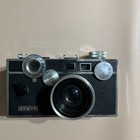 Vtg Argus C3 Brick 35mm  Camera W  50mm F3 5 Cintar Lens   Case Untested 
