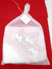 Mud Pie Princess Hooded Bath Towel     Pink Crown Cotton Terry Cloth 27x27  New