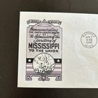 Scott  955 3   Mississippi Anniversary First Day Cover Fdc Two Tone Cachet