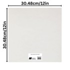 Grafix Medium Weight Chipboard  12 x12  White Acid-free 0 057  Sheets  25-pack