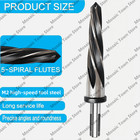 1   Bridge Construction Reamer Drill Bit  M2 Hss Taper Chucking Reamer