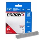Arrow Heavy Duty T50 1 2-inch Leg Length  3 8-inch Crown  Staples For Upholst   