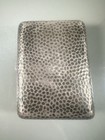Antique 800 Silver Art Nouveau French Women Engraved Cigarette Case
