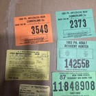 Lot Vintage 1980s  Pennsylvania   Pa Resident Hunting License Ch18