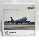 Herpa Cargolux Boeing 747-8f 1 200 Aircraft Collectible 14 