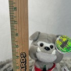 Coca-cola Grey Bulldog Plush Stuffed Animal Soft Toy Uk International 6  Vintage