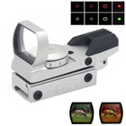 Red Dot   Green Dot Reflex Sight Scope Holographic 4 Reticle 20mm Picatinny Rail