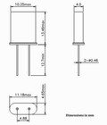 Qrp Ham Radio Crystals Hc49u  tall  Pick 5
