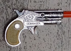 Vintage Toy Nichols Dyna-mite Cap Gun Derringer Pistol Working Hammer   Trigger