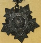 Tiffany   Co New York National Guard 10 Year Faithful Service Medal W box     d