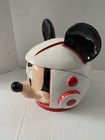 Vintage Mickey Mouse Mission Space Astronaut Cookie Treat Jar Canister Disney