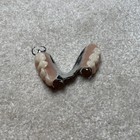 Vintage Metal Partial Dentures Bridge Dental Teach Medical Oddity Fake Teeth Y2k