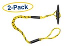 2pack Yellow Boat Bungee Dock Line Rope Dock Tie Mooring Rope Stretchable