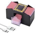  Automatic Card Shuffler Machine - Electronic Casino Poker Card 1-4 Decks