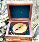 Soldiers Military Thumb Compass Vintage Brass Ww2 1940 Navigation World War Ii 