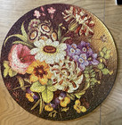 Rare Vintage Springbok Round Jigsaw Puzzle Complete Coalport Porcelain 1973