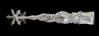 Vintage Large 6    Chicken Foot Silver Plated Ice Sugar Cube Tongs