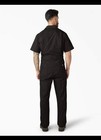 Dickies Mens Short Sleeve Coveralls Black Xl Tl New W Tags