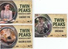 2019 Twin Peaks Scratch N Sniff Insert Lot Of 3 - Cherry Pie Orchids Shelly