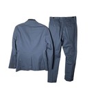 J Crew Thompson Two Piece Suit Mens Blue Size 36s Blazer Pants Stretch