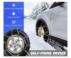 Auto Tightening Snow Chains For Cars  Suvs   Pickup Trucks Set Of 2  hkn-60  nib