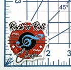 Rock N Roll Vinyl Sticker - 1950s Record Vintage Classic Die Cut Ready To Ship