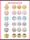New Miniso Chiikawa Pajama Plush Keychain 10cm   Random Surprise Character