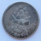 1886 Go R Mexico 25 Centavos World Silver Coin Lot  1183