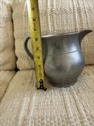 Vintage Wilton Armetale Plough Pewter English Tavern Water Juice Pitcher Usa 6   