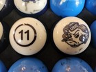 Wave 7 Technologies Unc Tarheels Billard Ball Pool Set