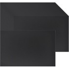 25 Pack 4x6 Heavyweight Black Cardstock Cards Invitations Crafts Printing New