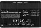 Paris Casino - Las Vegas  Nv - 7th Issue Slot Card  4 Casino Ph s