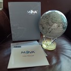 Mova Globe Antique Terrestrial White 4 5 Inch