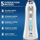 Oral B Cordless Waterpik Flosser Dental Oral Irrigator Teeth Cleaner 5-6 Jet Tip